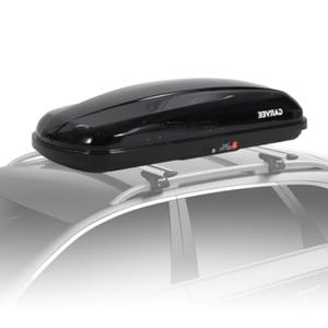 Garvee Heavy Duty Hard Shell Roof Top Cargo Carrier - 62(L) x32(W) x12(H) Waterproof Lockable Storage Box Capacity 165 Lbs 14 Cu Ft - Tool-Free Install- Fits SUV, Truck, Van