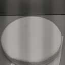 360 Swivel Vanity Stool, Vanity Chair Stools for Makeup Room, Round Faux Leather Makeup Chairs, Modern Small Ottoman Foot Rest with Metal Legs for Living Room, Bedroom, White&Gold