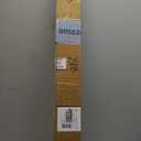 Closet Rail Hanging Closet Rod, 41" Any Angle Clothes Hanging Rail Under Stairs Storage Sloped Ceiling Mount Clothes Rod for Under Stairs Attic Bedroom Wall Mount(White)