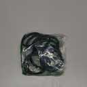 Amazer Black Shower Curtain Hooks Rings, 12 Pcs Shower Curtain Rings, O Shape Plastic Shower Curtain Hooks for Bathroom Shower Rod, Easy to Snap Closure, Black Shower Hooks for Shower Curtain