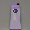 Portable USB Rechargeable Mini Fan Eyelash Fan Dryer Bladeless Handheld Fan for Eyelash Extension, Air Conditioner Blower for Basic Eyelash Extension Supplies (White)