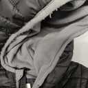 Kids Boys Girls Polar Fleece Jacket with Hood Toddler Outerwear Warm Autumn Winter Youth Coat 3-12Years (Black)