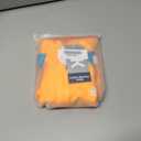 Little Donkey Andy Women's Half Zip Breathable Cycling Vests Reflective Sleeveless Jerseys Shirts Running 4 Rear Pockets Orange S (S)