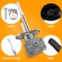 M MATI Fuel Cock Petcock Assy & Lever for Yamaha ATV Grizzly 350 660 Bruin 350 YFM350 YFM660 5KM-24500-10-00, Fuel Tank Switch Valve Part