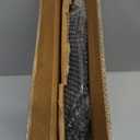 3 Section Grill Pan for Stove Tops with Detachable Handle, Nonstick Versatile Griddle Pan with Lid, Square Skillet PFOA Free, Black