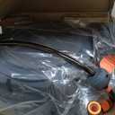 Giraffe Tools AW30 1/2MB Retractable Garden Hose Reel 1/2" x 100 ft PRO Metal Bracket, Heavy Duty, Any Length Lock Hose Reel, 100 ft, Dark Grey