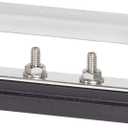 Blue Sea Systems 2307 150 Amp Common BusBar with 4 studs and a cover, With Cover, 150A