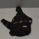 AOSTIHOT Small Sling Backpack for Women, Chest Bag Daypack Crossbody for Travel Sport Running Hiking Black