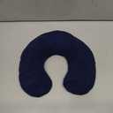 SunnyBay Microwave Heating Pad, Microwavable Heated Neck Pillow for Moist Hot Therapy, Heated Neck and Shoulder Wrap with Wheat Filling and Washable Cover, 12"X12"X2", 2.5 lbs, Navy Blue