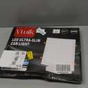 11 Inch Square LED Recessed Ceiling Light 5CCT for Kitchen Retrofit, Ultra Thin Canless Wafer Downlight Damp Rated for Bathroom, 24W Dimmable 1920LM for Living Room ETL FCC