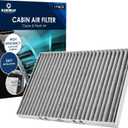 KURIMUP Premium Cabin Air Filter with Activated Carbon,Replacement for CF11663, Fit for Buick Enclave 08-17, Chevrolet Traverse 09-17, GMC Acadia 07-16, Saturn Outlook 07-10.