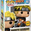Funko POP Animation: Naruto Shippuden - Naruto - (Shrkn) - 1/6 Odds for Rare Chase Variant - Metallic - Collectable Vinyl Figure - Gift Idea - Official Merchandise - for Kids & Adults
