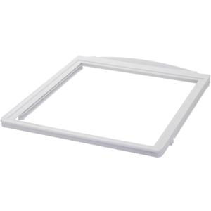 240599301 Crisper Pan Cover Compatible with Frigidaire Refrigerator Shelf Frame Without Glass Refrigerator, Delicatessen Drawer Cover 19-5/8" x 16-3/8"
