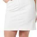 Amazon Essentials Women's Classic 5-Pocket Denim Skirt (White, XL)