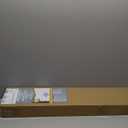 Lotus & Windoware Cordless, 2 Inch Faux Wood Blind, 34.5" Wide x 60" Long, Window Blinds, Blinds & Shades, Blinds for Indoor Windows, Embossed, Bright White