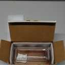 KIVY Glass butter dish with airtight lid that keeps butter soft - For countertop and refrigerator door shelf - Butter tray fridge - Butter holder for counter - Covered butter dishes with lid