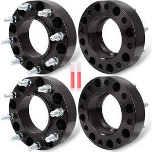 ECCPP 8x180 to 8x180 Wheel Spacers 2 inch 8 lug Fit for GMC for Sierra 3500 HD 2011-2019 for Chevrolet for Silverado 2500 HD 2011-2019 with Studs 14x1.5 Centric Bore 124.1mm-4PCS