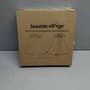 Bell Lamp Shades Set of 2, 6"Top x 13"Bottom x 10"High, Beige Shade Replacement for Table Lamps, Floor Lamps, Fabric Natural Linen Hand Crafted(Spider Fitter), Harp Holders Included, Assembly Required