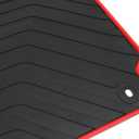 Car Floor Mat for Honda CR-V CRV 4th Generation 2012 2013 2014 2015 2016 Custom Fit Black and Red Rubber Auto Floor Liners Mat All Weather Protection Heavy Duty Odorless