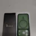 TOCOL for iPhone 17 Pro Case, Full Camera Protection, Builtin Magnetic Ring, Compatible with Magsafe Charger, Drop Protection, Translucent Matte Phone Case for iPhone 17 Pro 6.3 inch (Alpine Green)