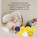 BEBE BASK Premium Baby Changing Basket - Changing Basket for Baby Dresser