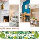 St Patrick's Day Table Runner Linen Farmhouse Country Table Runners 72 Inches Long for Dining Table Decor, Kitchen,Party (13"x71")