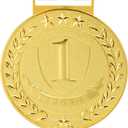 Abaokai 1st, 2nd, 3rd Award Medals - -Winner Medals, Large Metal Award Medals with Smooth Ribbon - Perfect for School Competitions, Party, Students, Olympic Style 3 Inches (Gold Silver Bronze-12 Pcs)
