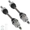 NEW Left Front Right Front CV Axle Shaft Assembly fits for Toyota Sequoia 2001-2007 4.7L, for Toyota Tundra 2000-2004 3.4L&2005-2006 4.0L&2000-2006 4.7L, 4WD Only, Driver and Passenger side, 2-Pack