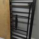 SHYUJAJIE 37 Inch Tall Baby Gate with Small Cat Door, Adjustable 29.5" and -40.55",Auto Close Dog Gate Pet Gate Easy Walk Thru Pet Door for Stairs, Doorway, House, Pressure Mounted Safety Child Gate