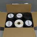 MFLABEL 12 Rolls of 1000 2-1/4 x 1-1/4 Inch Direct Thermal Perforated Shipping Labels,SKU Labels (12 Rolls)