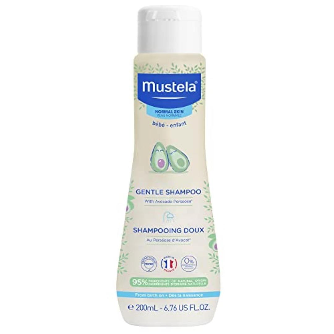 Mustela Baby Gentle Shampoo with Natural Avocado - Hair Care for Kids of all Ages & Hair Types - Tear-Free & Biodegradable Formula - Various Sizes - 1 or 2-Pack (6.76 Fl Oz (Pack of 1))
