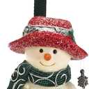 Pavilion Gift Company - BirchHeart 4-Inch Tall Snowman Ornament, Reads Forever Friend
