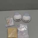 Hands Free Breast Pump Wearable MY-375 - Strong Suction, Low Noise, Wearable Breastfeeding Pump with 4 Mode &12 Levels, Portable Electric Breast Pump 24mm - 19/21/Insert/Flange, 2 Pack (White)