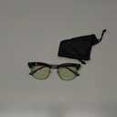 Blue Light Blocking Glasses Vintage Half Frame UV Clear Lens Anti Eyestrain Computer Gaming Glasses for Women Men