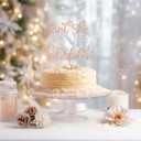 Isn't She Onederful Cake Topper, Winter Onederland, Miss Onederful Cake Decor, Frozen Snowflake Girls 1st Birthday Party Decorations