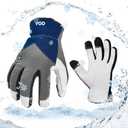 Vgo... 1Pair 0/32F Winter Leather Work Gloves, Cold Weather Waterproof Safety Work Gloves,Cold Storage or Freezer Use,w/3M Thinsulate Lining (Size M, Gray, GA7711FW)