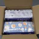 The Honest Company Comfort Dry Overnight Diapers, Up to 12 Hours Protection, Hypoallergenic, Fragrance-Free, Cozy Cloud + Star Signs, Club Box Size 6 (35+ lbs), 34 Count