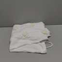 Women's Knit Maxi Dress Spaghetti Strap Floral Dresses Bodycon Knitted Beach Long Dress Backless Swim Cover up Dresses (Medium, 3d Flower-white)