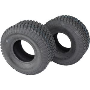 Antego Tire & Wheel 15x6.00-6 4 PLY TURF TIRES FOR LAWN & GARDEN ((Single)) ATW-003