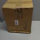 12 Pcs Velvet Christmas Ball Ornaments - 4 Inch Brown Flocked Christmas Tree Balls Decorative Hanging Ornaments for Xmas Tree, Wreath, Garland or Wedding Holiday Party Decoration