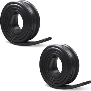 2 Pcs 2 inches Seal, for Fuel Tank Strap Isolator, Suitable for most semi-trailer trucks, Length 6 feet