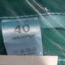 mnml Men's V523 Contrast Stitch Denim (40, Green)