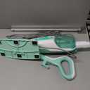 Shark S1000 Steam Mop with 2 Dirt Grip Pads, Lightweight, Safe for all Sealed Hard Floors like Tile, Hardwood, Stone, Laminate, Vinyl & More, Machine Washable, Removable Water Tank, White/Seafoam