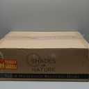 Shades of Nature Travertine Bathroom Sink - Modern Above Counter Bathroom Vessel Sink - Oval Shaped Hand-Carved Vanity Sink - Perfect for Luxury Bathrooms & Spa-Inspired Interiors