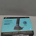 TP-Link BE6200 Tri-Band Wi-Fi 7 Wireless USB 3.0 Adapter Archer TBE401UH | WiFi Adapter for Desktop PC | Supports Windows 11,10 | 2 x High Gain Antennas | 6GHz, 4K-QAM, 160MHz, WPA3 | Secure by Design