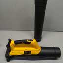 Cordless Leaf Blower for Dewalt 20V Battery, 400 CFM Electric Leaf Blower with 110-MPH, Copper Motor & Turn on Hold Mode, Built-in Protection for Lawn Care (NO Battery) (Yellow)