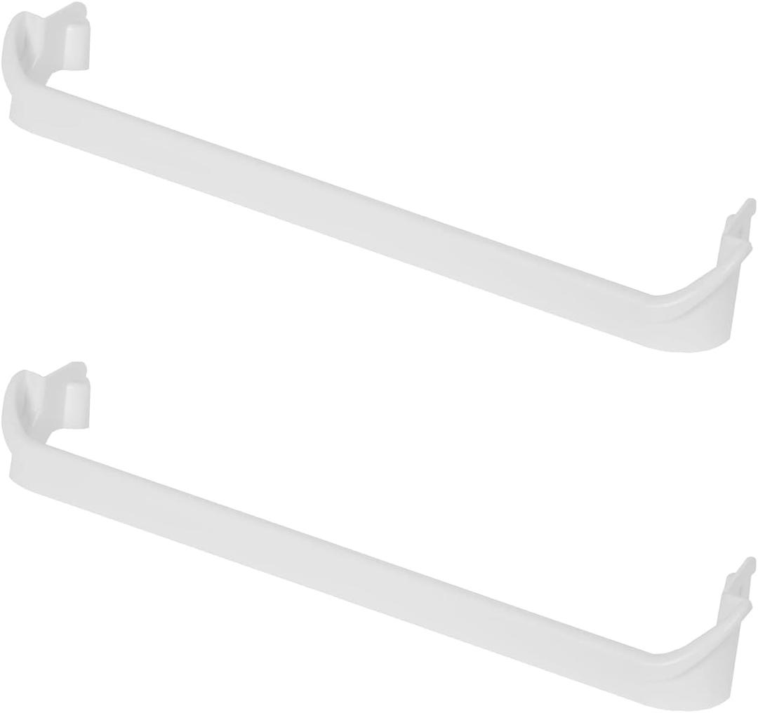 ECOTRIC 2 X 240534901 Refrigerator Door Shelf Rack Bar Rail Retainer Compatible with Kenmore Frigidaire Refrigerators Replacement for AP3214630 PS734935 Refrigerator Door Bin (2 PCS)