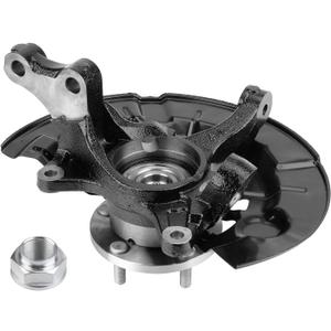 Front Steering Knuckle & Wheel Bearing Hub Assembly Compatible with Toyota Camry LE XLE L 2.5L 2012-2017, Right Passenger Side Replaces #686-248,LK046,43211AA010,43502-AA011