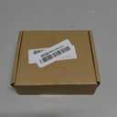 PATIKIL 3.5" 90mm Quartz Clock Insert, Round Quartz Movement Miniature Clock Mini Arabic Numeral Clock Fit 78mm/3.1" Diameter Hole for Replacement Home, Silver Tone/White, Style 4