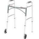 Drive Medical 10210-1Deluxe Folding Walker, Silver
